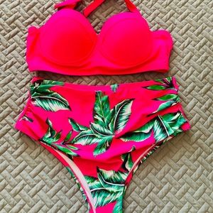 Two-piece bikini swimsuit